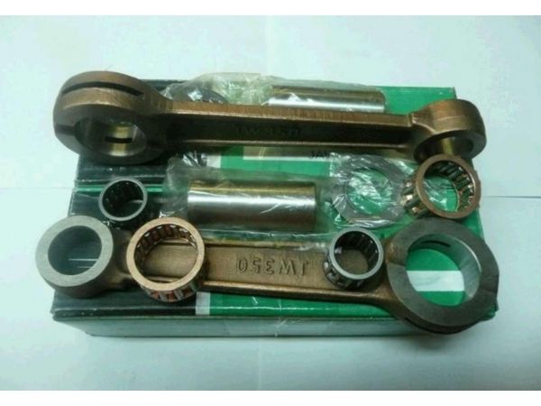 Шатун   ЯВА 350   (пара) (+сепараторы, нижний палец, шайбы)   (зелен. уп-ка.)   (Индия)   VCH