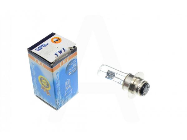 Лампа P15D-25-1 (1 ус)   12V 50W/50W   (белая)   YWL