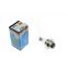 Лампа P15D-25-3 (3 уса)   12V 50W/50W   (белая)   YWL