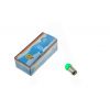 Лампа S25 (двухконтактная)   12V 10W/5W   (стоп, габарит)   (зеленая)   YWL