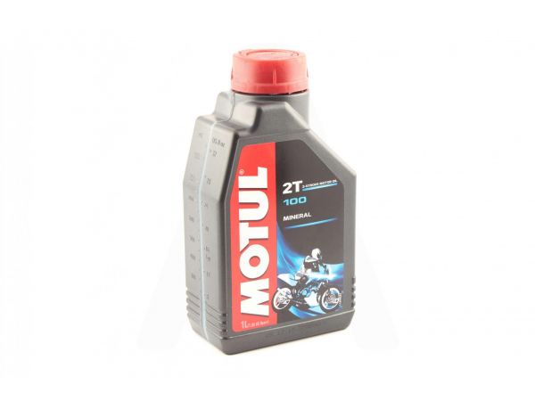 Масло   2T, 1л   (минеральное, 100, API TC)   MOTUL   (#104024)