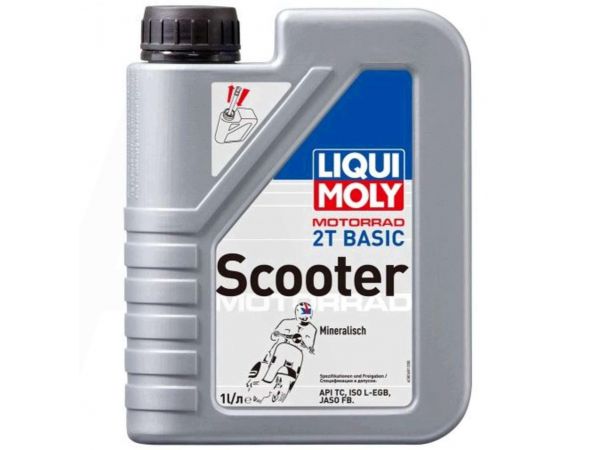 Масло   2T, 1л   (минеральное, Motorbike 2T Basic Scooter Street)   LIQUI MOLY   #8068