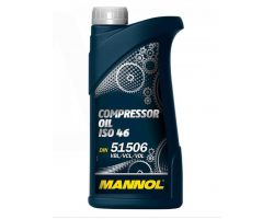 Масло   1л   (компрессионное, Compressor Oil ISO 46)   MANNOL