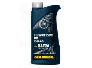 Масло   1л   (компрессионное, Compressor Oil ISO 46)   MANNOL