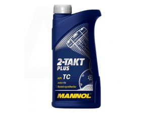 Масло   2T, 1л   (полусинтетика, 2-Takt Plus API TC)   MANNOL