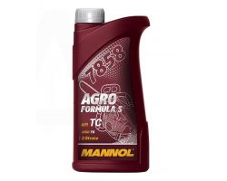 Масло   2T, 1л   (для садовой техники, 7858 Agro Formula S API TC)   MANNOL