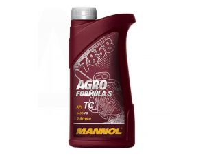 Масло   2T, 1л   (для садовой техники, 7858 Agro Formula S API TC)   MANNOL