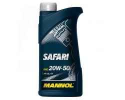 Масло   4T, 1л   (SAE 20W-50, минеральное, Safari API SL/CF)   MANNOL