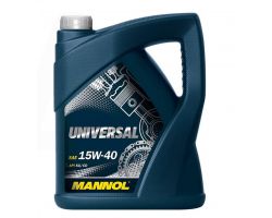 Масло автомобильное, 5л   (SAE 15W-40, минеральное, Universal API SG/CD)   MANNOL