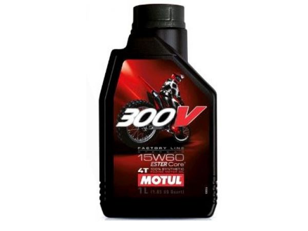 Масло   4T, 1л   (синтетика, 15W-60, 300V, FACTORY LINE OFF ROAD)   MOTUL   (#104137)