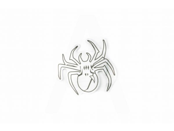 Наклейка   декор   SPIDER   (9х9см)   (#6883)