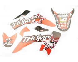 Наклейки (набор)   Triumph   (50х25см, 4 шт)   (#0063)
