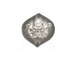 Наклейка   декор   SKULL   (9х9см)   (#0056)