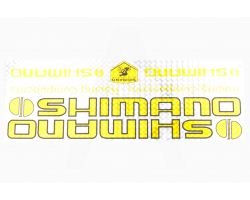 Наклейки (набор)   SHIMANO   (30,10см)   (#7362)