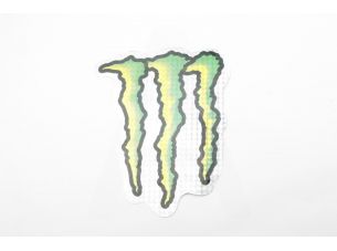 Наклейка   логотип   MONSTER ENERGY   (21х16см)   (#7312F)