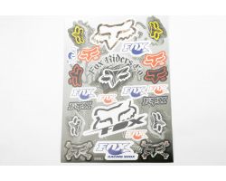 Наклейки (набор)   спонсор   FOX   (32х24см)   (#5996J)