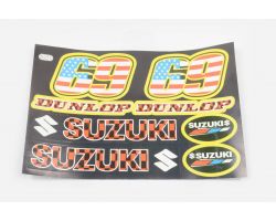 Наклейки (набор)   спонсоры, мультибренд   (#5931)