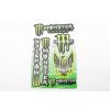Наклейки (набор)   спонсор   MONSTER ENERGY   (27х18см)   (#7049)