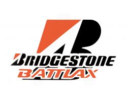 Наклейка   логотип   BRIDGESTONE   (12х8см)   (#0589)