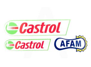 Наклейки (набор)   CASTROL   (#15)