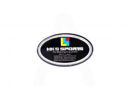 Наклейка   логотип   HKS SPORTS   (9x5см)   (#4545)