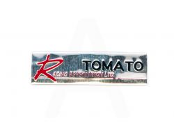 Наклейка   R TOMATO (14х6см)