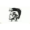 Наклейка   декор   PUNK HEAD   (_х_см)