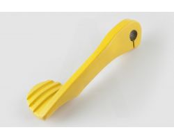 Ножка кикстартера универсальная   (стайлинговая) (желтая)   RIDE IT   (mod:4)