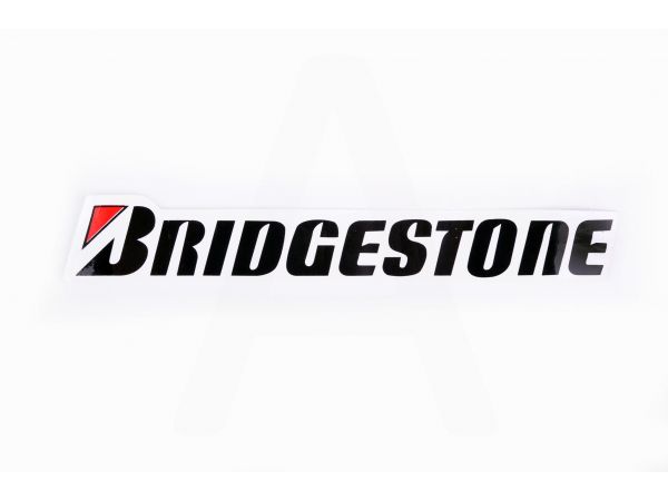 Наклейка   логотип   BRIDGESTONE   (20x3см)   (#0327)
