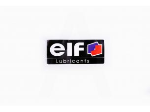 Наклейка   логотип   ELF   (9x4см)   (#0419)