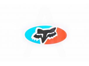 Наклейка   логотип   FOX   (9x5см)   (#4904)