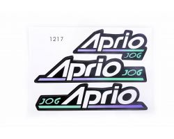 Наклейки (набор)   Yamaha JOG APRIO   (16х6см 3шт)   (#1217)