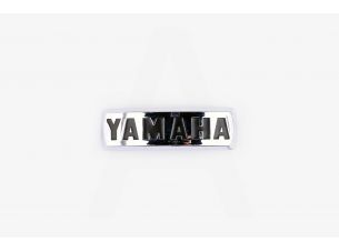 Наклейка   шильдик   YMH   (9x2.5см, пластик, хром)   (#2051)