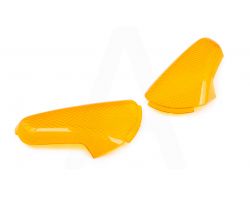 Стекло поворотов зад (пара)   Suzuki LETS 1/2/3   (желтое)   KOMATCU