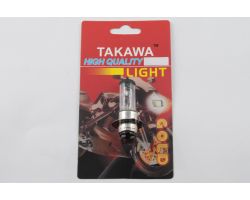 Лампа P15D-25-1 (1 ус)   12V 50W/50W   (белая)   (блистер)   (B-head)   TAKAWA   (mod:A)