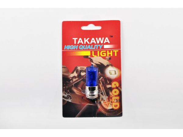 Лампа P15D-25-1 (1 ус)   12V 35W/35W   (ультра белая)   (блистер)   TAKAWA