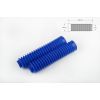 Гофры передней вилки (пара)   универсальные   L-250mm, d-30mm, D-50mm   (синие)   MZK