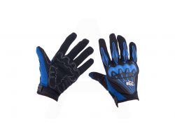 Перчатки   AXE RACING   (size:M, синие) (mod:1)