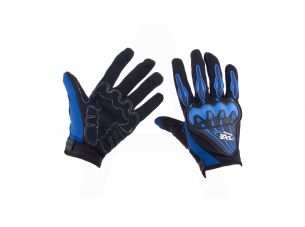 Перчатки   AXE RACING   (size:M, синие) (mod:1)