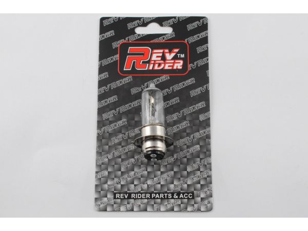 Лампа P15D-25-1 (1 ус)   12V 35W/35W   (белая)   (блистер)   (S-head)   REV RIDER   (mod:B)