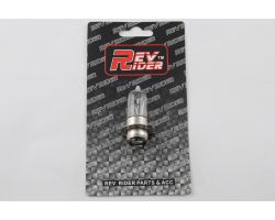 Лампа P15D-25-3 (3 уса)   12V 18W/18W   (белая)   (блистер)   (S-head)   REV RIDER   (mod:B)