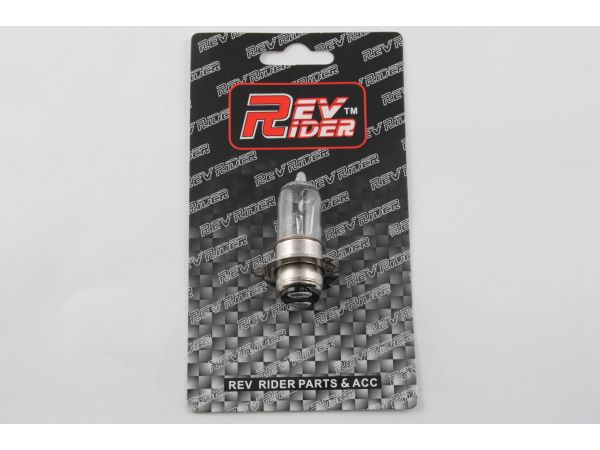 Лампа P15D-25-3 (3 уса)   12V 18W/18W   (белая)   (блистер)   (S-head)   REV RIDER   (mod:B)