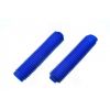 Гофры передней вилки (пара)   универсальные   L-330mm, d-40mm, D-55mm   (синие)   MZK