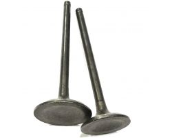 Клапаны (пара, голые)   4T CB250   (впск.- L-91,7mm, d-34mm; вып. L-89.6mm, d-28.5mm)   KOMATCU