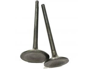 Клапаны (пара, голые)   4T CB250   (впск.- L-91,7mm, d-34mm; вып. L-89.6mm, d-28.5mm)   KOMATCU