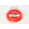 Леска мотокосы   Ø2,4mm, 15 метров   (квадрат, красная)   EVO