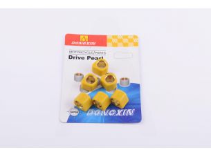 Ролики вариатора (тюнинг)   Suzuki   17*12   11,0г   (желтые)   DONGXIN