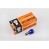 Лампа S25 (двухконтактная)   12V 21W/5W   (стоп, габарит)   (синяя)   ORANGE BOX