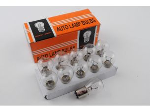 Лампа S25 (двухконтактная)   12V 21W/5W   (стоп, габарит)   ORANGE BOX