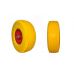 Колесо   4,00 -4   TL   (бескамерное, под ось d-20мм)   (силикон, желтое)   ELIT